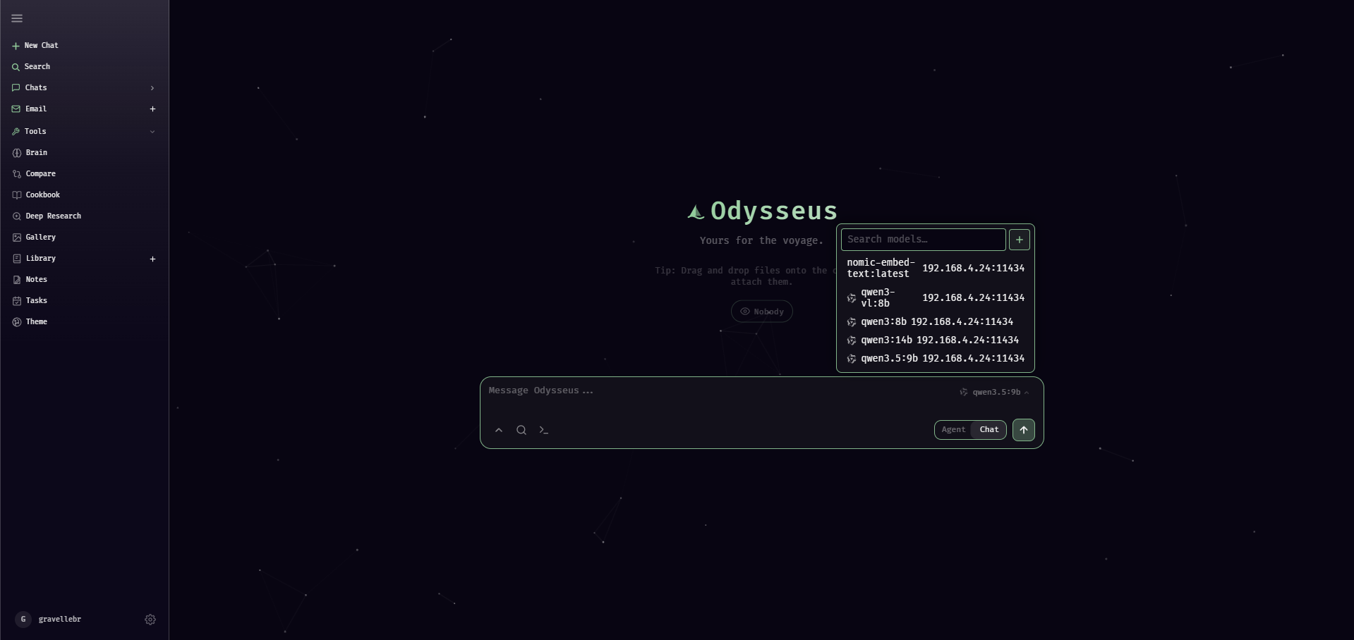 Odysseus AI Interface